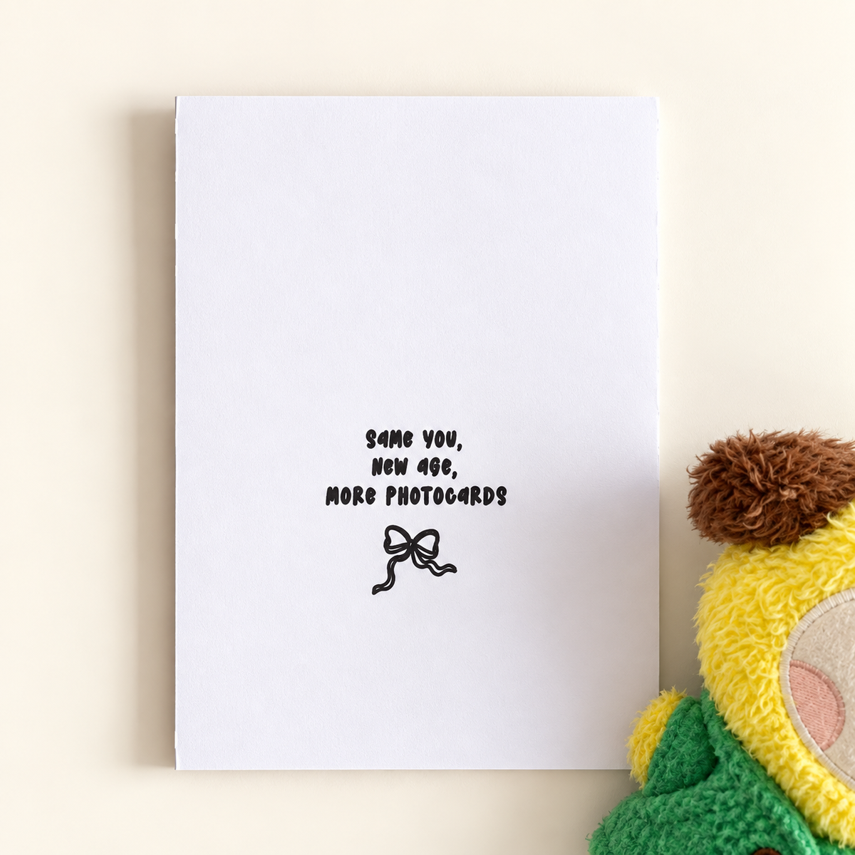 Birthday Photocard Holder Karte | K-Pop