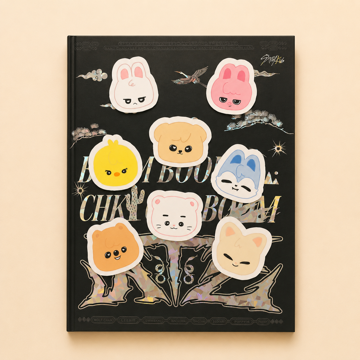 SKZOO Cuties Sticker Set | 8 Fanmade K-Pop Sticker