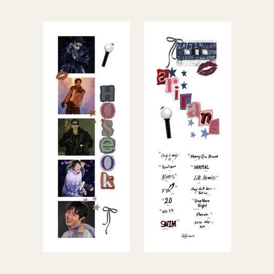 Hoseok „Arirang“ Lesezeichen | Fanmade K-Pop Bookmark