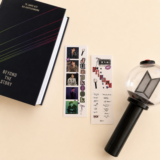 Jungkook „Arirang“ Lesezeichen | Fanmade K-Pop Bookmark