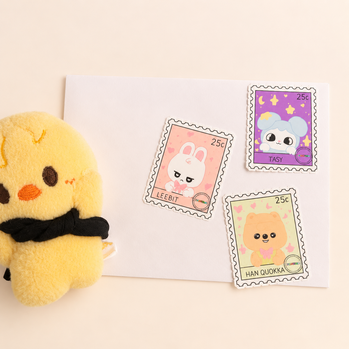 SKZOO Stamp Sticker Set | 9 Fanmade K-Pop Sticker