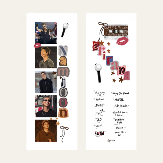 Namjoon „Arirang“ Lesezeichen | Fanmade K-Pop Bookmark