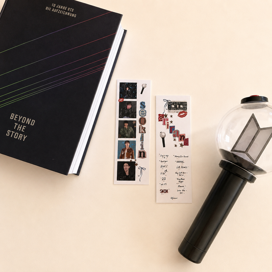 Seokjin „Arirang“ Lesezeichen | Fanmade K-Pop Bookmark