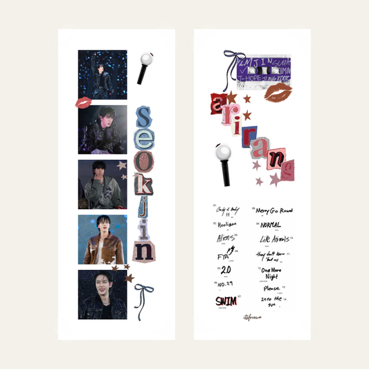 Seokjin „Arirang“ Lesezeichen | Fanmade K-Pop Bookmark