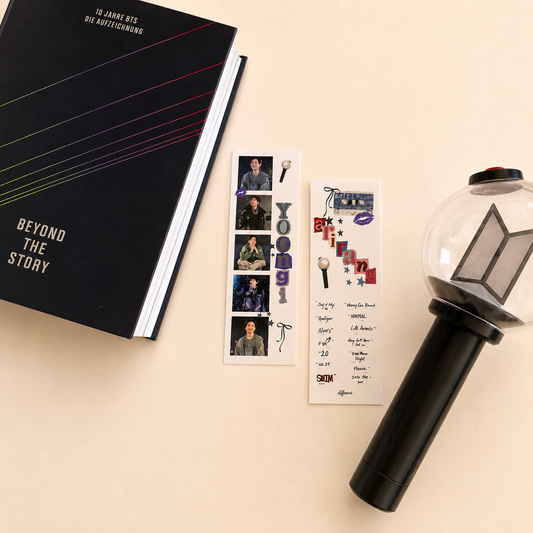 Yoongi „Arirang“ Lesezeichen | Fanmade K-Pop Bookmark