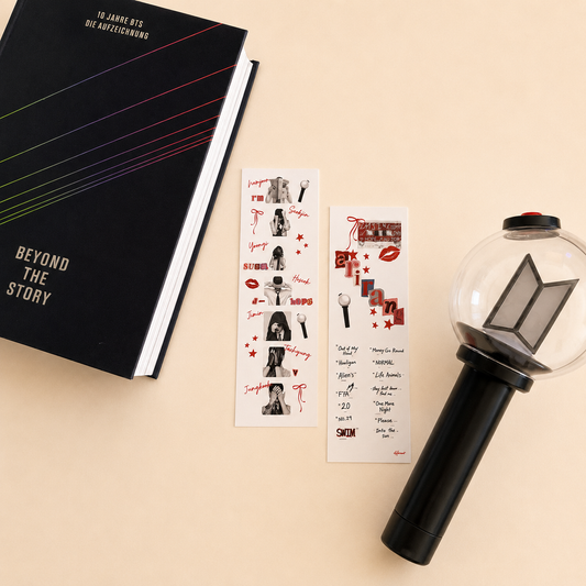 BTS „Arirang“ Lesezeichen | Fanmade K-Pop Bookmark