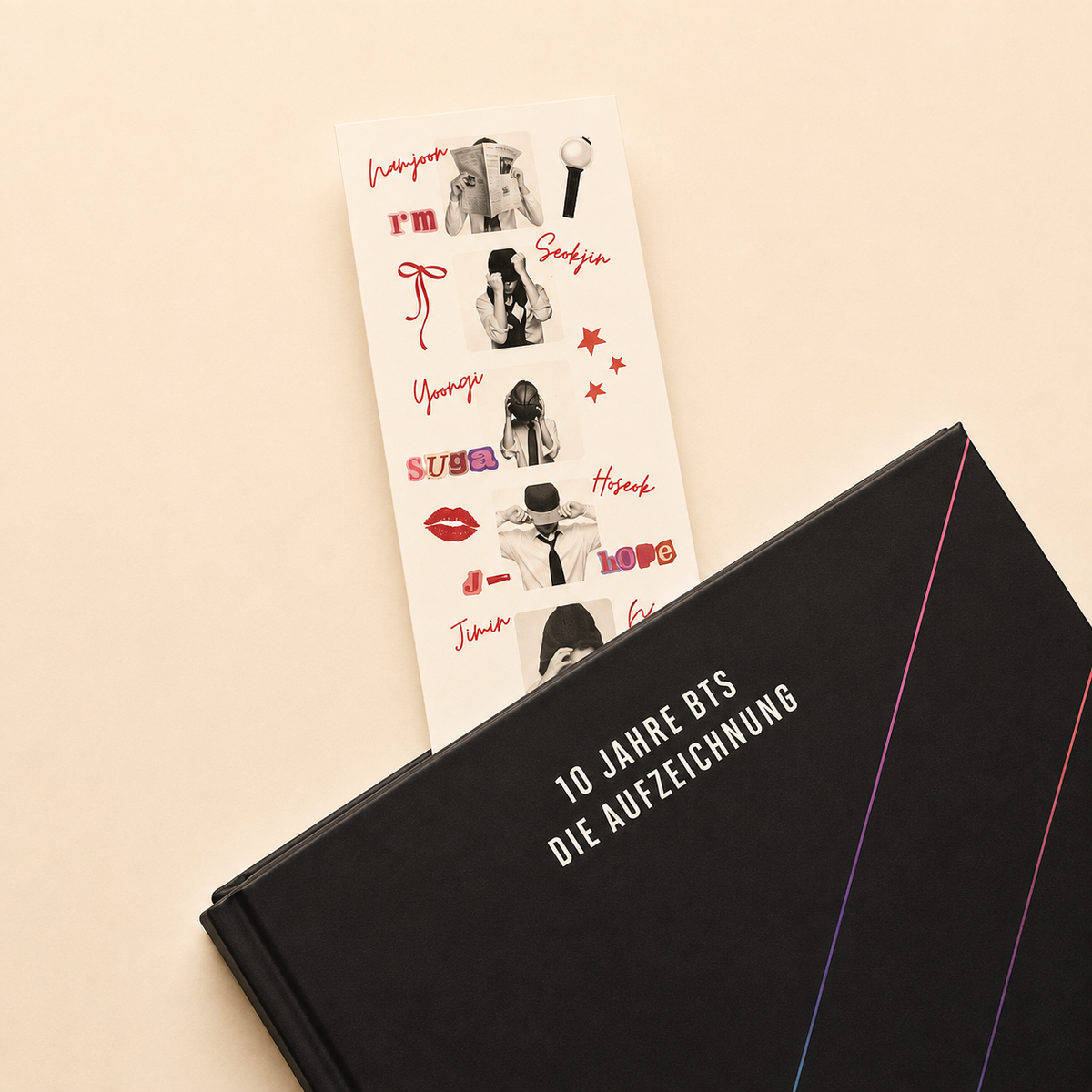 BTS „Arirang“ Lesezeichen | Fanmade K-Pop Bookmark