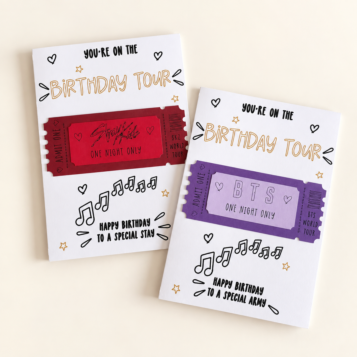 Birthday Tour Karte | K-Pop