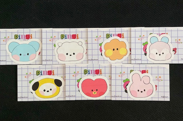 All BT21 Aufkleber