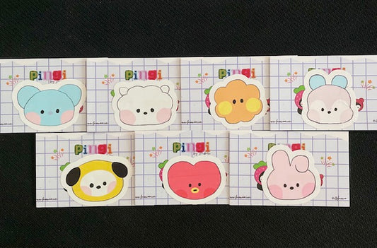 All BT21 Aufkleber