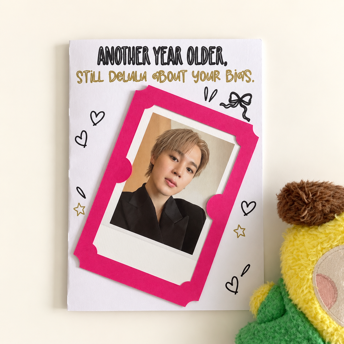 Birthday Photocard Holder Karte | K-Pop