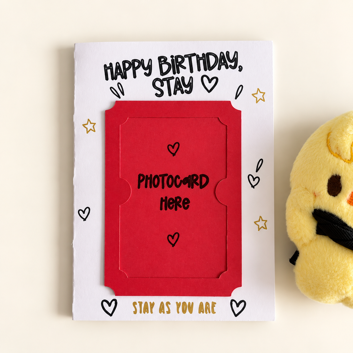 Happy Birthday Photocard Karte | K-Pop