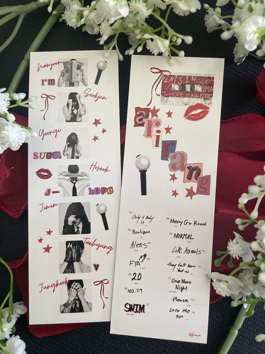 BTS "Arirang" Bookmark
